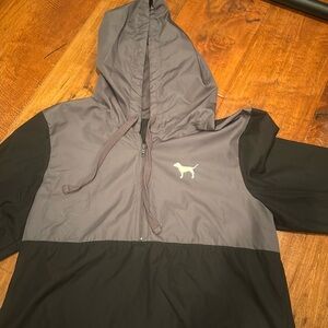 PINK rain jacket pullover